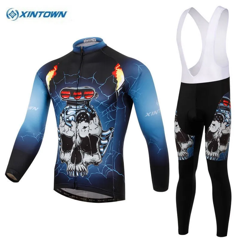 Xintown 2017 Men font b Cycling b font Long font b Jersey b font Set Bike
