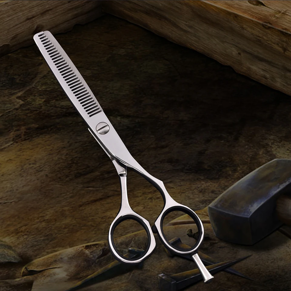 6 inch Professional Hairdresser Thinning Scissors Stainless Steel Salon