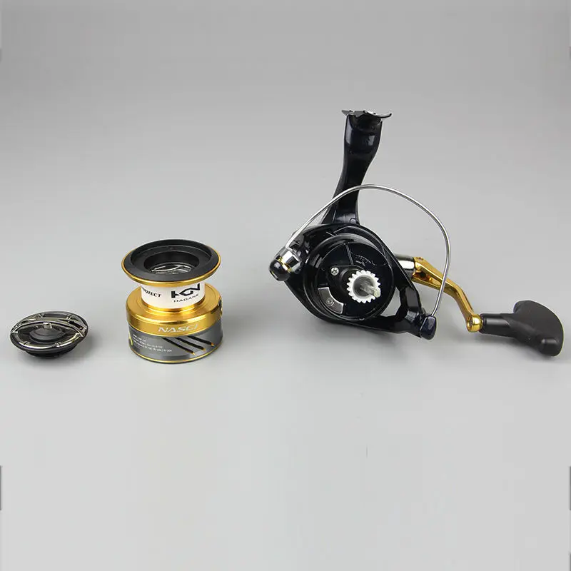 Катушка рыболовная Shimano NASCI с глубокой линией 4 + 1BB 5 0: 1/6.2:1 Hagane gear X Ship 1000/2500/C3000HG|fishing