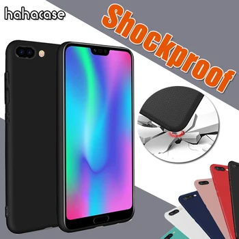 

1000pcs Color Matte Silicone Ultra Slim Thin Case For Huawei Honor 9 8 Lite V10 9i 8X V8 7C 7A Note 10 Shockproof Soft TPU Cover