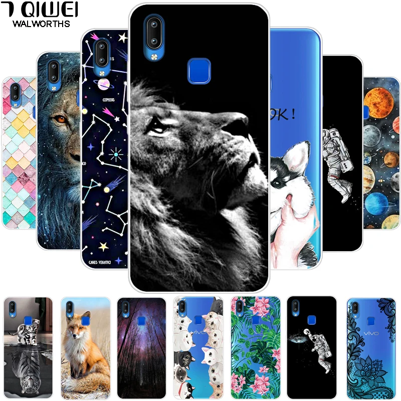 

Art Printed For Vivo Y91 Case 6.22'' Soft TPU Silicone Phone Cases For Vivo Y 91 Back Cover Funda For VIVO Y95 Y9 5 V1807 Bags