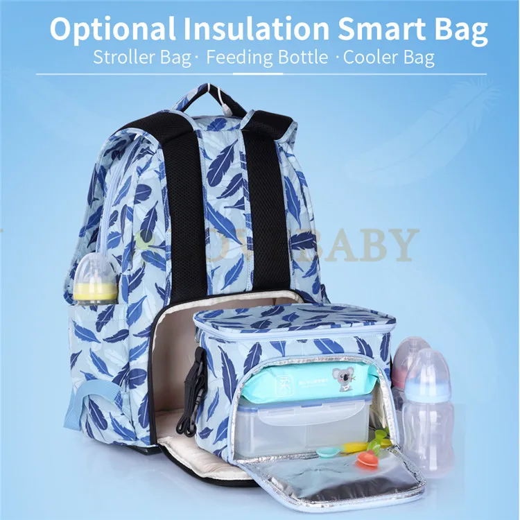 IIILOVEBABY пеленка для путешествий коляска с водоотталкивающим покрытием Wetbag для мам модная детская сумка большой емкости