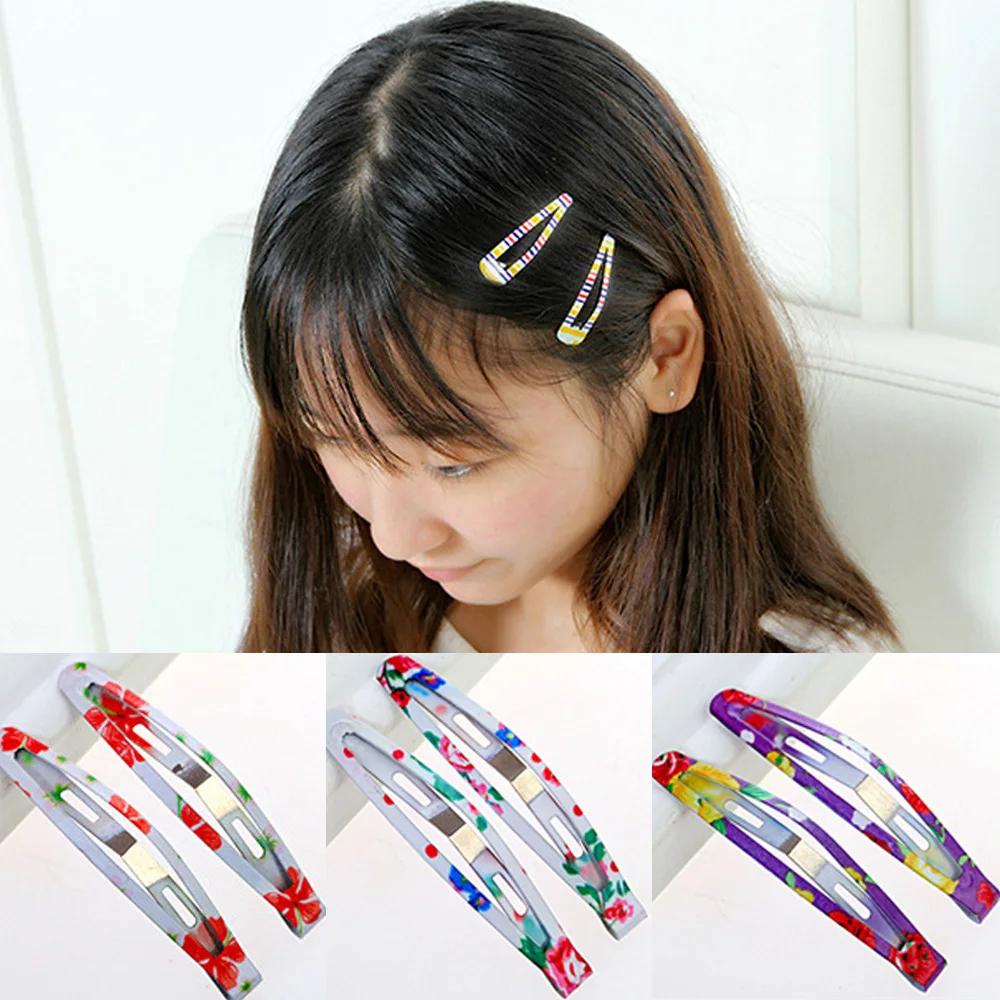 10PCS Wholesale Multicolour Hair Snap Clips Claws Girls Women's Hair