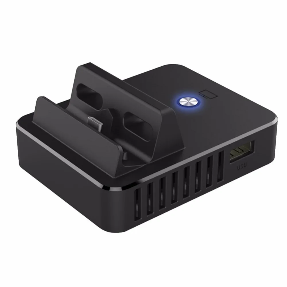 

For Nintend Switch Dock Base TV Type C HDMI 4K Output Charging Stand Switch Cooling Portable Bracket One-button Display Adapter