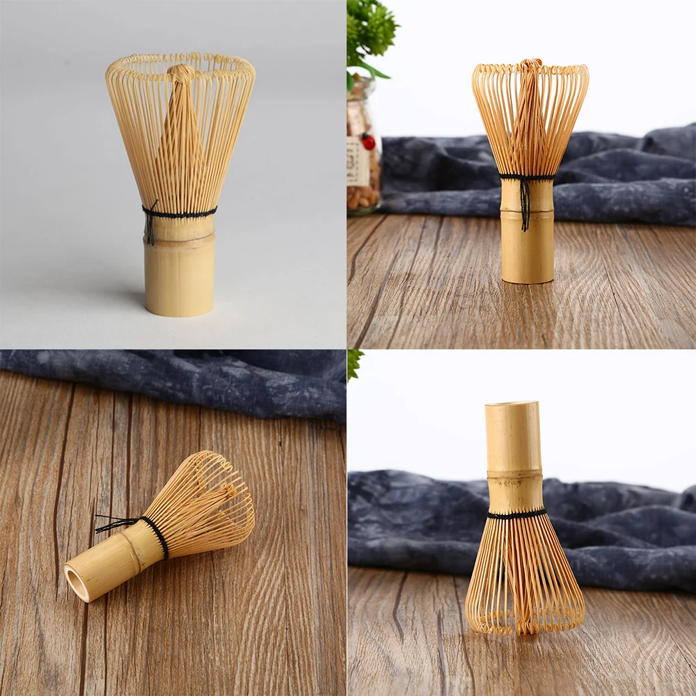 1pc Bamboo Japanese Style Powder Whisk Green Tea Preparing Matcha Brush