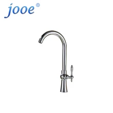 Jooe Высокое качество смеситель для кухни латунь одной холодной воде Grifo Chrome poloished кухня коснитесь один держатель torneira Cozinha