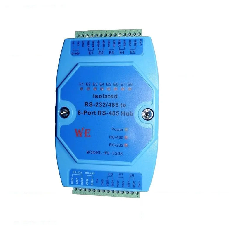

Isolated RS485 bidirectional eight port 8-port hub hub repeater splitter 8-channel road