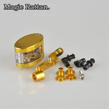 Мотоцикл с ЧПУ сцепные Главный цилиндр резервуар для жидкости масло чашки+ флюид кронштейн резервуара для Honda CBR600RR/CBR500R