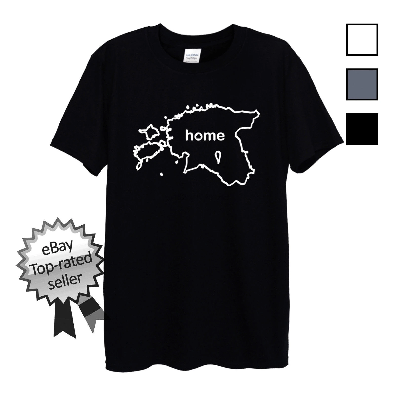 Short Sleeved Cotton T Shirt ESTONIA 