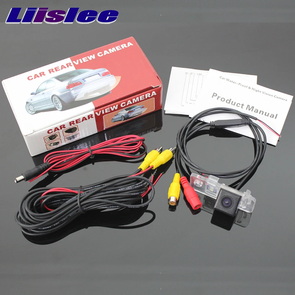 LiisLee Car Rear View Backup Reverse Parking Camera Night Vision Waterproof For Audi A3 8P A4 S4 RS4 B6 B7 A6 C6 S6 RS6 (2)