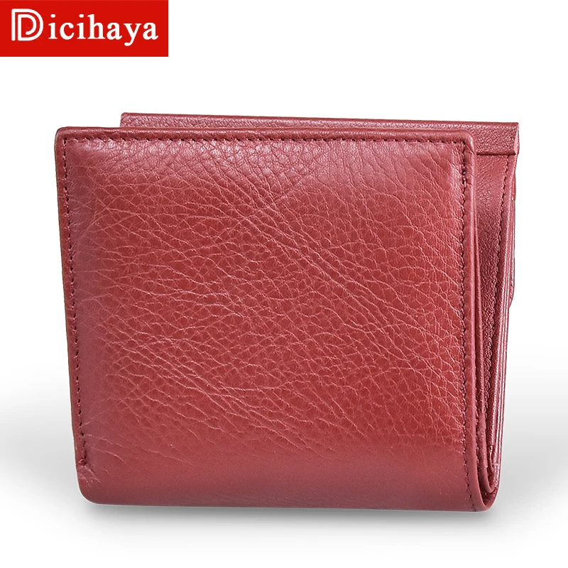 Best Women Wallets Small Fashion Brand Real Leather Purse Ladies Card Bag For Women 2019 Clutch Women Female Purse Money Clip Wallet