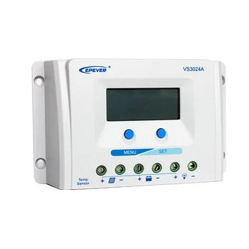 

VS1024A EPSOLAR LCD 10A 12V 24V PWM Solar Charge Controller Regulator with LCD Display multiple load control modes