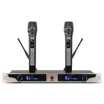 

New arrival professional pll uhf wireless microphone with 50 frequencies to select