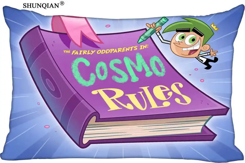 20 Горячая хороший довольно oddparents прямоугольник Подушки Детские кейс на молнии свадебный обычай Наволочки для Спальня Подушки Детские Обложка 612 - Цвет: 20