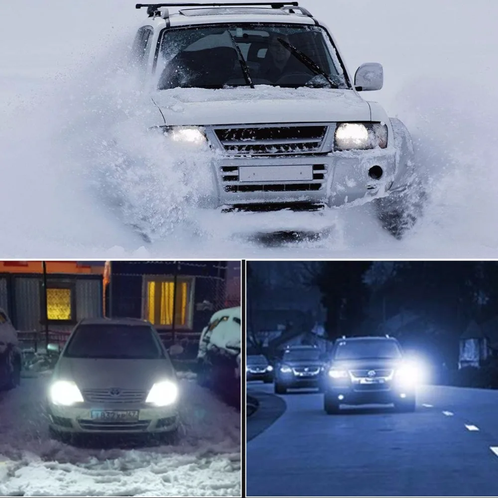 Foxcncar ZES H7 H11 H4 9005 HB3 9006 HB4 светодиодный автомобильный головной светильник лампы Hi Lo