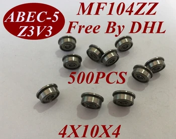 

500Pcs MF104Z MF104ZZ MF104 ZZ MF104-Z MF104-ZZ 4X10X4 MM 4*10*4 MM Miniature roller shaft motor deep groove Ball Bearing tools