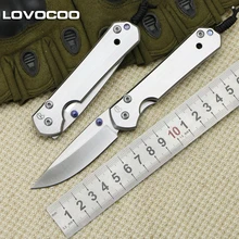 LOVOCOO Folding Blade Knife Camping Survival Gift Knives EDC Tool 8Cr13Mov Folder Knife Outdoor Tactical Pocket