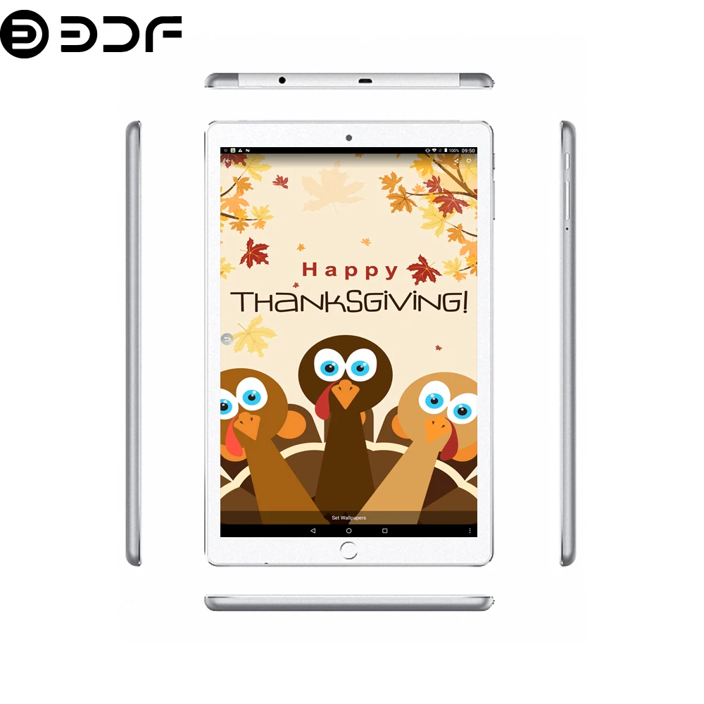  10 Inch Android 7.0 Octa Core 4GB RAM 64GB ROM Dual SIM 3G 4G LTE Phone Call Bluetooth WiFi Tablets