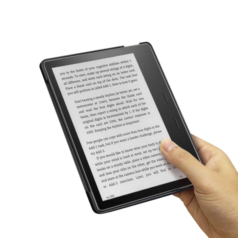 Eunaimee Тонкий чехол для планшета 7 дюймов электронная книга Kindle Oasis тканевый с