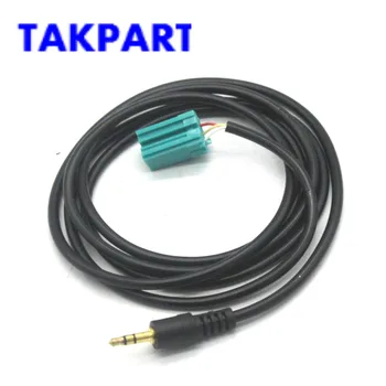 

TAKPART 3.5MM AUX INPUT ADAPTOR CABLE LEAD For RENAULT CLIO MEGANE LAGUNA SCENIC