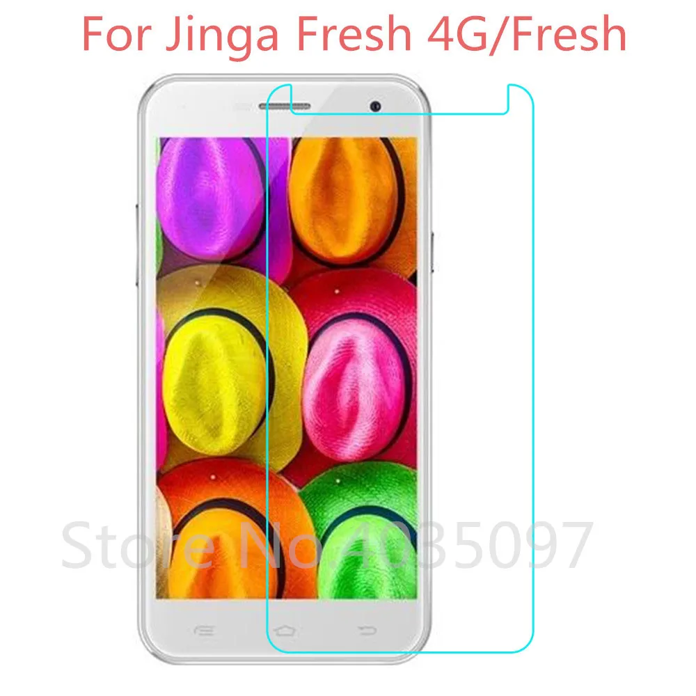 

2.5D 9H Tempered Glass For Jinga Fresh 4G Glass on Phone Film Protective Screen Protector For Jinga Fresh 4G Glass