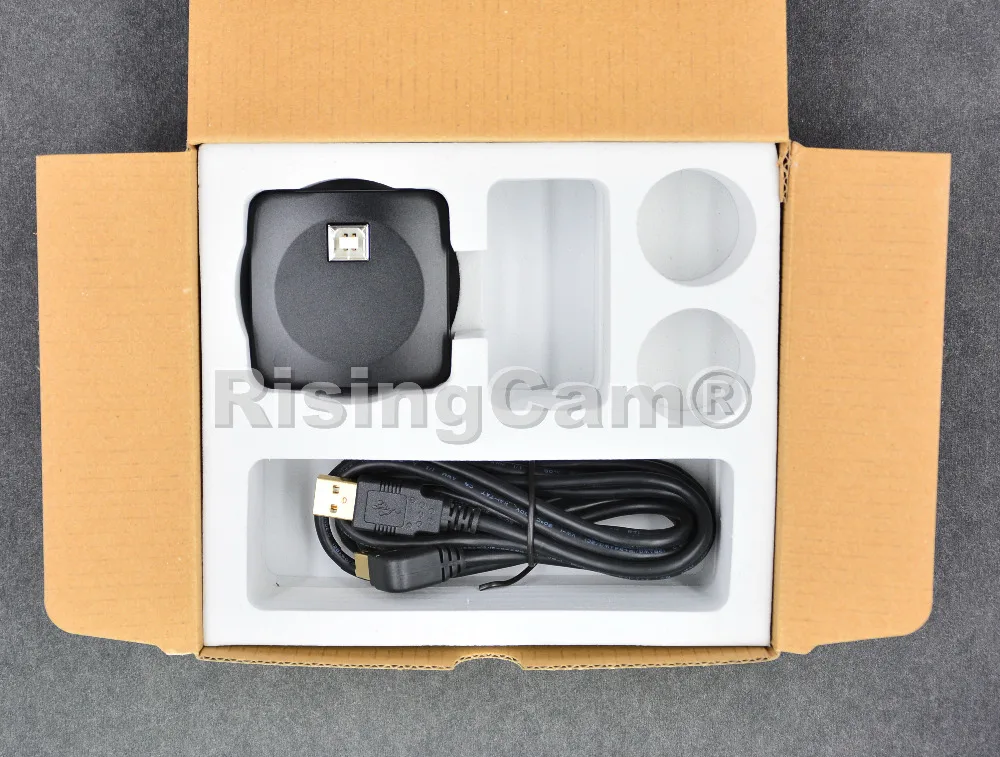 5.3MP USB2.0 SONY CMOS imx178 Датчик C креплением USB цифровой микроскоп камера