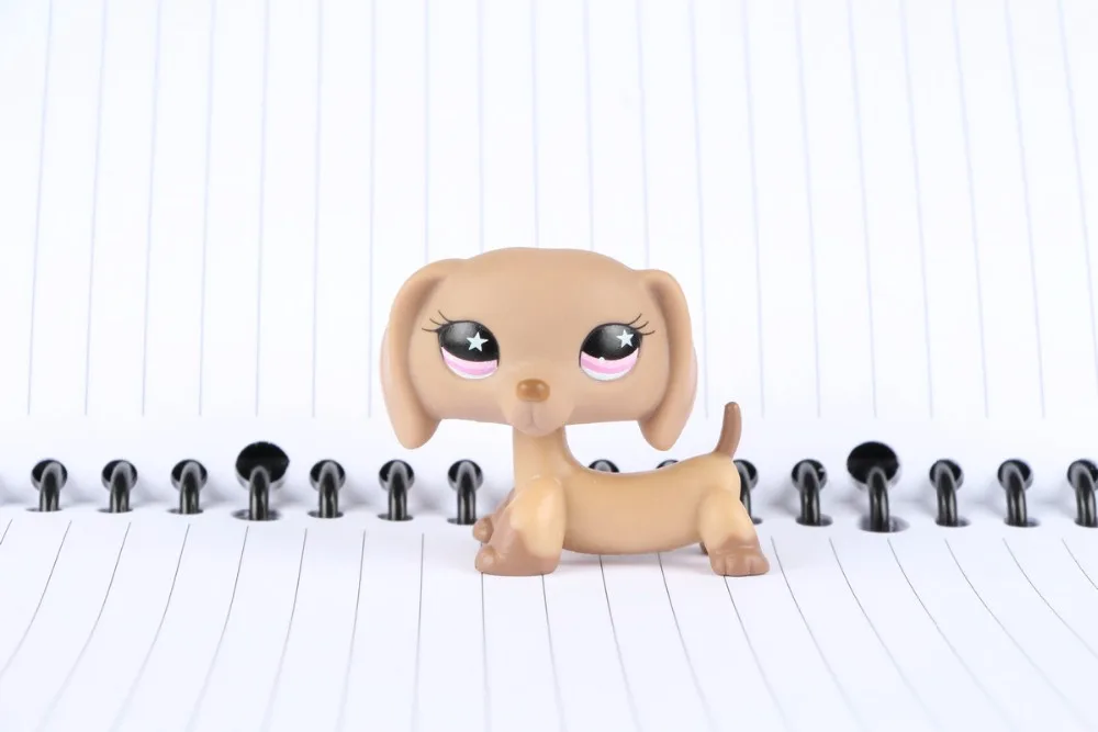 New Pet Collection Figure LPS 932 Dachshund Brown Dog Puppy Girl font b toys b font
