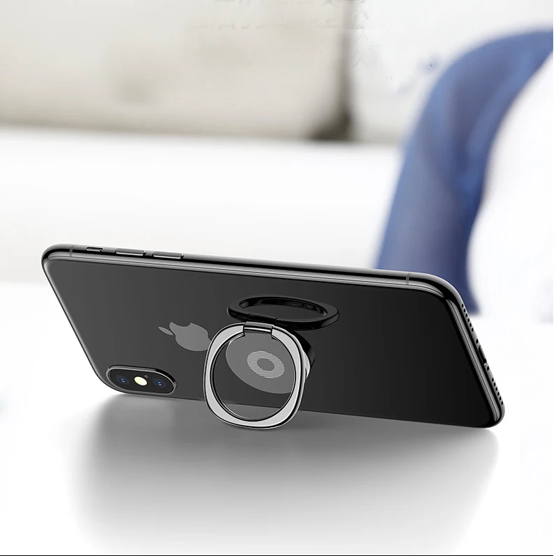 

Wellzly Phone Holder For iPhone Xs Max Xr Samsung Xiaomi 360 Degree stand iPad Tablets Finger Ring Holder Stand Support Car ZJ02
