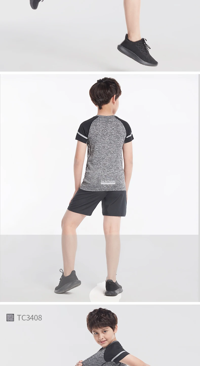 Модные летние мужские комплекты из двух предметов футболка шорты 2019 Новый Повседневный модный принт для мальчика