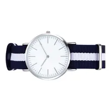 Lovers Casual Montre Design Minimaliste Mouvement À Quartz Bon Placage