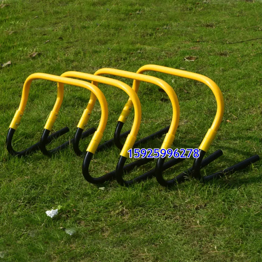 1Pcs Green Football training hurdles Mini jump Footwork Hurdle for