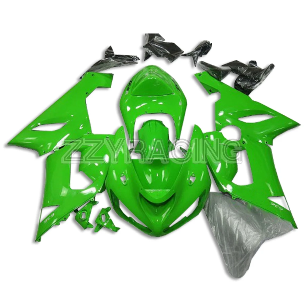 

Injection Fairings Kits for Kawasaki ZX6R 2005 2006 Year ZX-6R 05 06 Complete Motorcycle Body Kit Cowlings Green Panels New Set