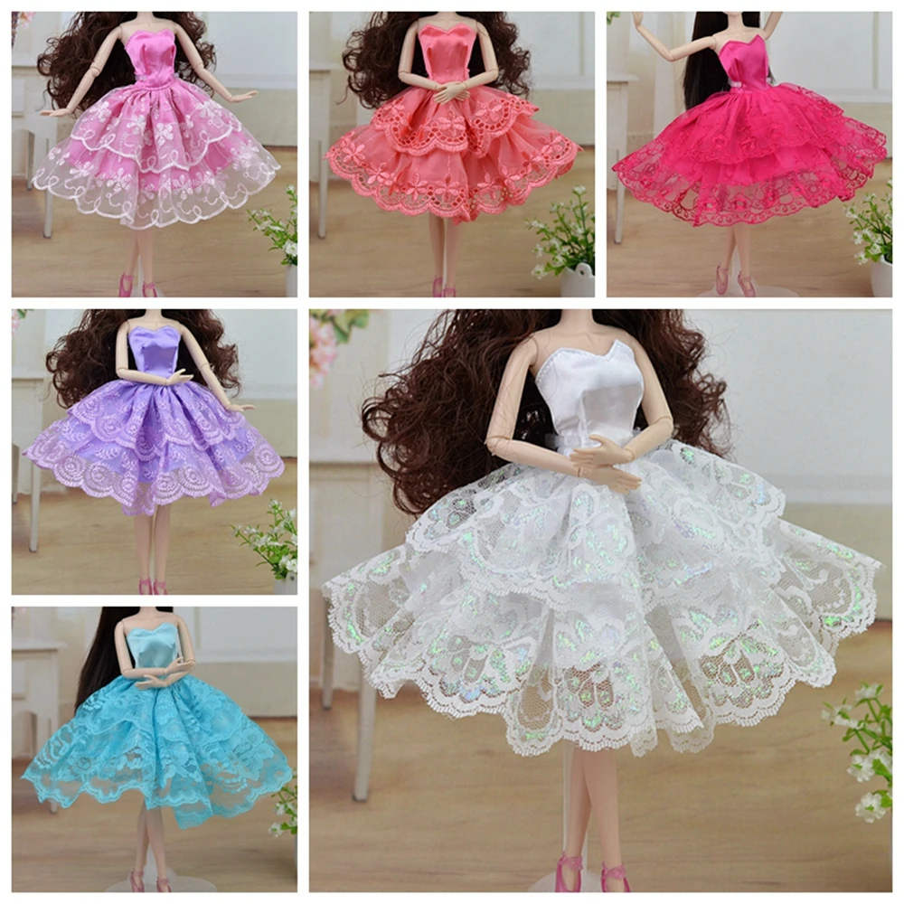 Bunte Handmade Ballett Kleid Partei Kleid Prinzessin Spitze Kleidung Outfit Für Barbie Puppen Mädchen Beste Weihnachtsgeschenk Baby Spielzeug Bunte Handmade Ballett Kleid Partei Kleid Prinzessin Spitze Kleidung Outfit Für Barbie Puppen Mädchen Beste Weihnachtsgeschenk Baby Spielzeug