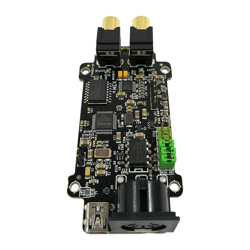MIDI + USB Sound Module - Supports hardware wavetable synthesis + audio playback - PCB MIDI + USB Sound Module - Supports hardware wavetable synthesis + audio playback - PCB