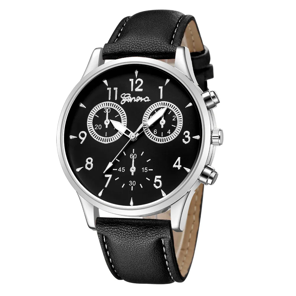 Luxury Men's Quartz Wrist Watches High Quality Exclusive Prices Leather