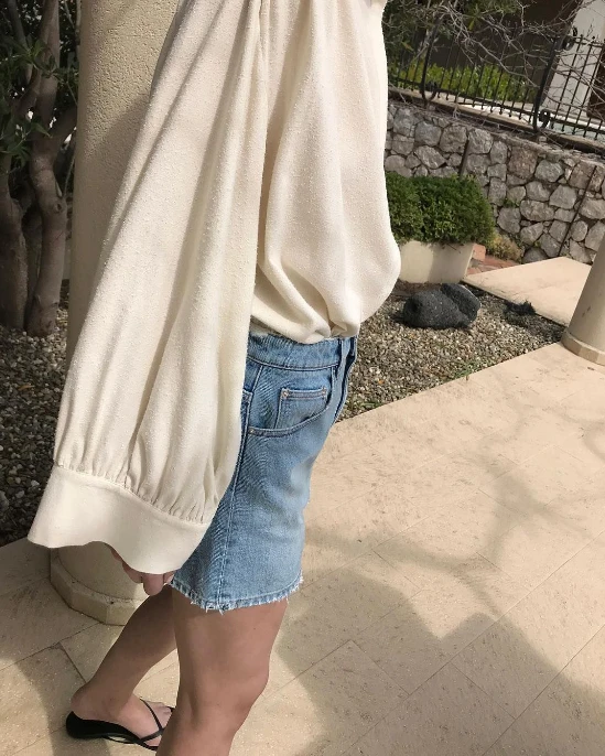 Blue Short Jeans Women Summer New Casual Vintage Denim Shorts Hot Shorts