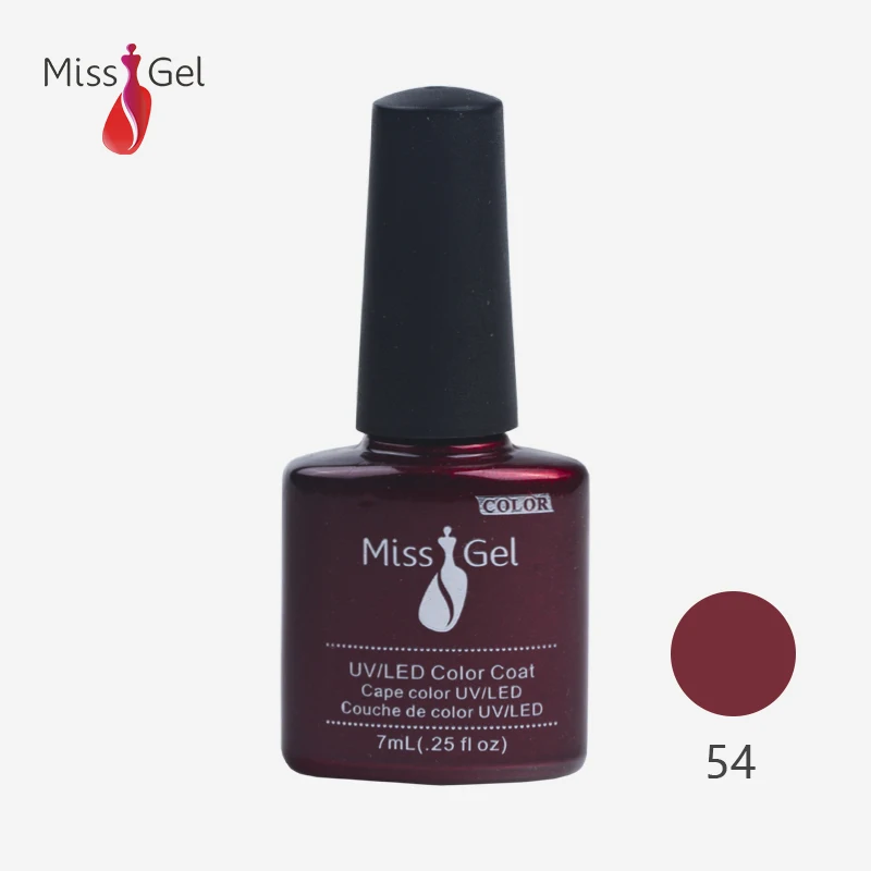 6pcs MISSGEL Gel Polish Soak Off UV LED Base Top Coat Tips SET Deco Set Varnish | Красота и здоровье