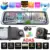 Phisung E08 Macchina Fotografica Dell’automobile DVR 10IN 1080 P Full HD Dello Schermo di Tocco di Bluetooth WiFi 4G Android Dash Cam Posteriore guarda il Video Registratore Registrar