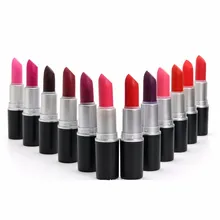 Retail 2016 Beauty Red Lipsticks Lipstick Professional Makeup Waterproof Lip Stick Cosmetic Batom
