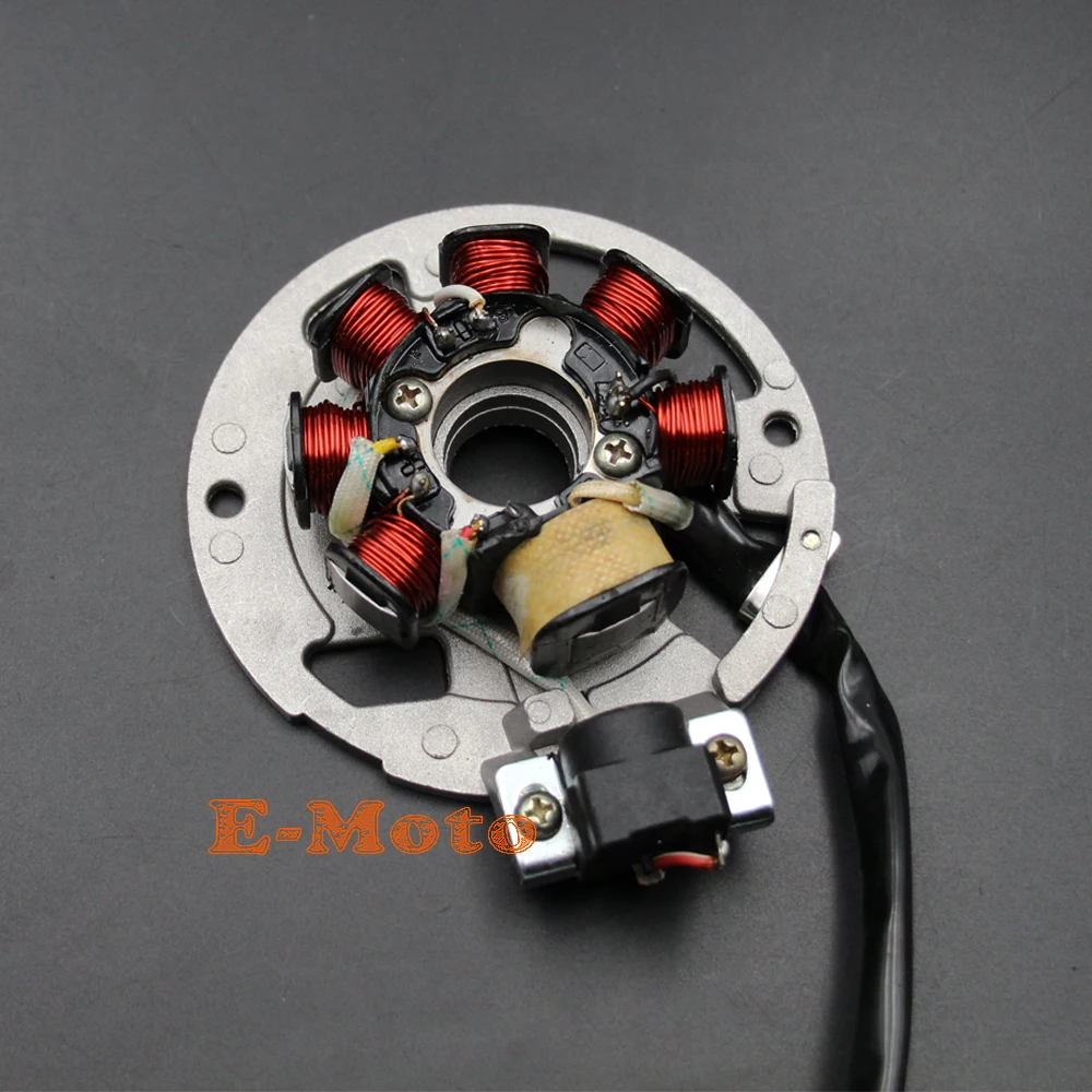6 проводов 49CC 50CC 2 тактный скутер 1PE40QMB JOG MINARELLI статор двигателя MAGNETO новый E
