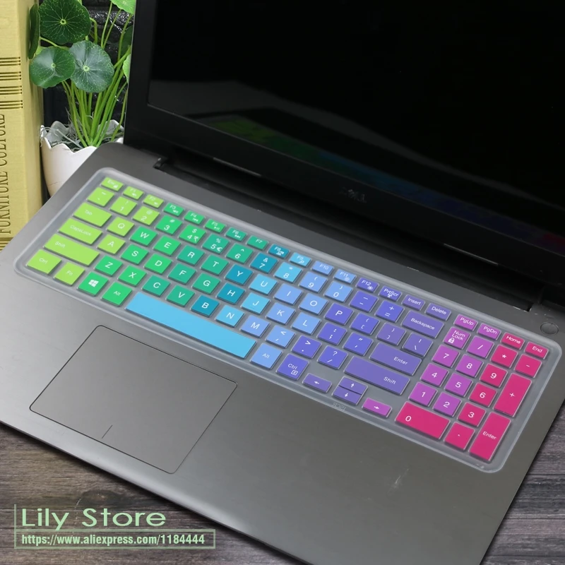 15,6 17,3 дюймовый ноутбук Клавиатура Защитная крышка для Dell G7 7588 G7-7588/G3 3579 3779/G5 5587 G5-5587 игровой ноутбук серии - Цвет: rainbow
