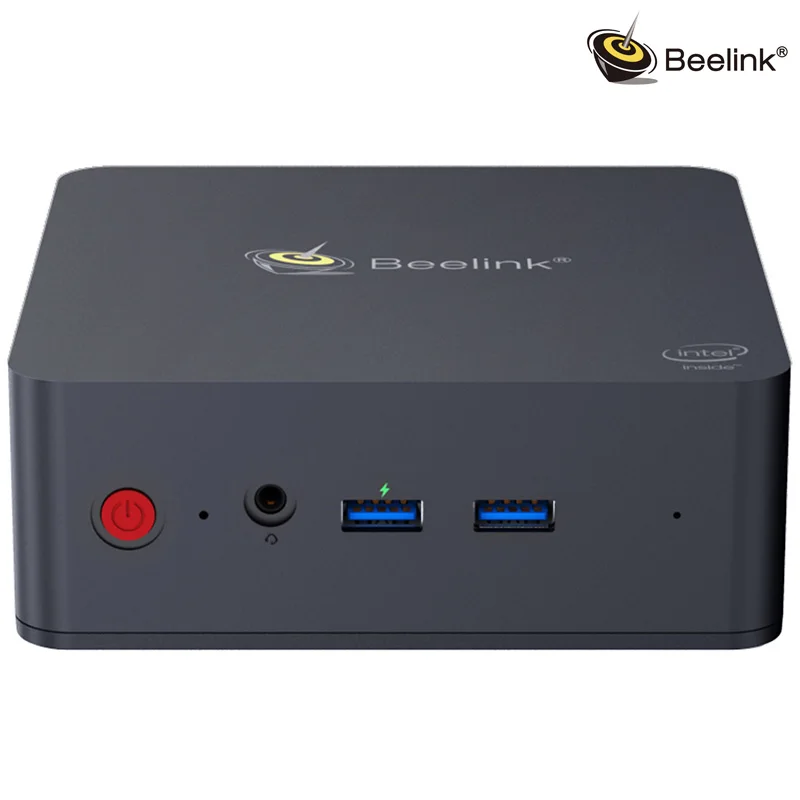 Beelink L55 Мини ПК Intel HD graphics 5500 2 ТБ HDD 1 ТБ SSD 2,4G& 5,8 GHz WiFi 1000Mbps двойной гигабитный LAN tv Box USB3.0 Быстрая зарядка