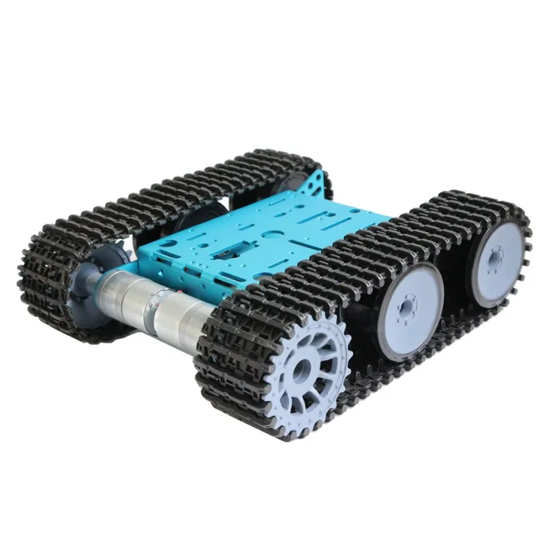 2018 умный автоматический танк на шасси робот гусеничная Автомобильная платформа с моторами для Arduino Raspberry PI DIY робот игрушка