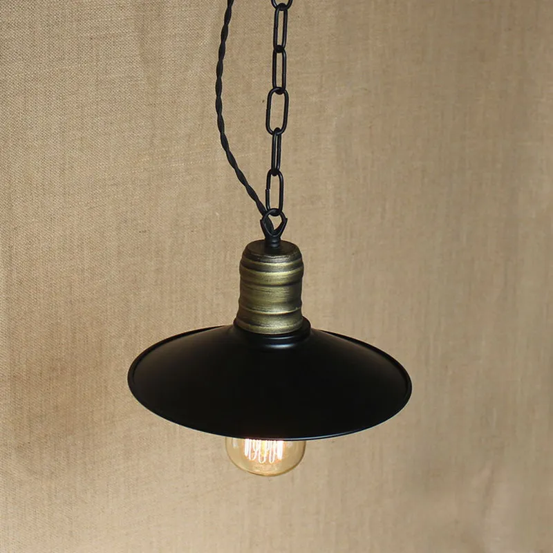 hanging Hardware Lighting lights Loft retro Industrial metal shade