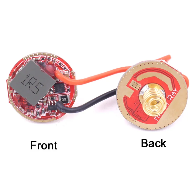 

5 Mode Flashlight Driving Plate 22mm Circuit Board 2.8v-4.2V Constant Current Driver Board Accessory Cree XHP50 XHP50.2 6V LED