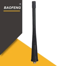 Baofeng walkie talkie BF 888S Original, antena Ham HF, SMA F, UHF, para Radio bidireccional, UV 5R, BF 999S, 100%