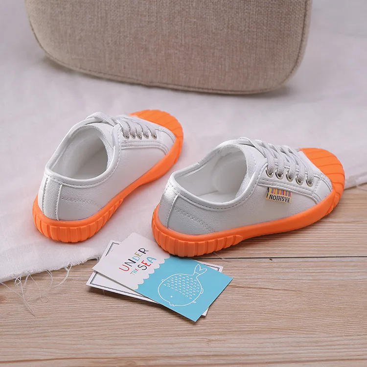 Autumn Kids Casual Sneakers Baby Girls Genuine Leather Shoes Children Mesh Sport Sneakers Toddler Boys Brand Sneakers Trainers