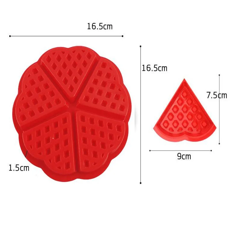 Форма для вафель силиконовая, для вафель форма 4 полостей форма для вафель силиконовая, для вафель производитель выпечки лоток форма для печенья шоколада Ремесло Конфеты
