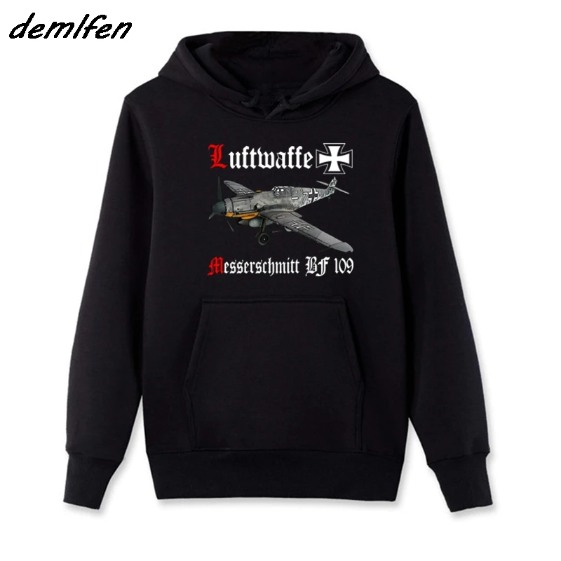 Новая модная забавная Толстовка Messerschmitt Bf 109 толстовка немецкой времен Второй