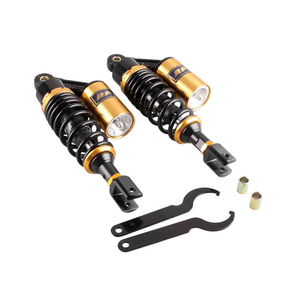 280mm 320mm 350mm 390mm 415mm Air Rear Shock Absorbers damping Suspension For Yamaha Honda Suzuki Scooter ATV Gokart Dirt bikes